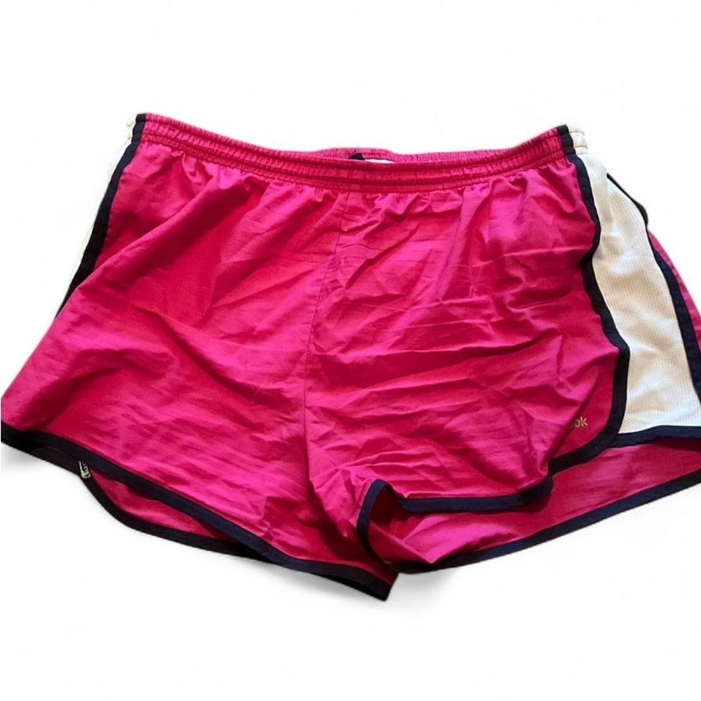 Reebok Women's Vibrant Pink Athletic Shorts